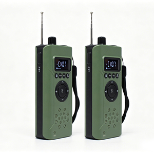 Radio bidirectionnelle, radio portable à manivelle d'urgence, FM avec lampe <span class=keywords><strong>de</strong></span> poche, alarme SOS, essentiel pour les voyages - Product Image 6