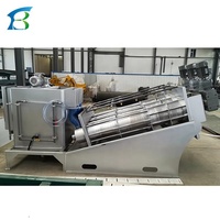 Presse à vis pour déshydrateur de plantes, machine de traitement des eaux usées et des eaux usées, machine de déshydratation des boues, presse à vis
