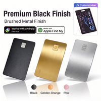 Tarjeta de Protección de Activos con Sistema Dual y Estilo Minimalista, Resistente al Agua IP68, Carga Inalámbrica, Compatible con Google Find My Device