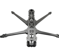 Châssis de drone en fibre de carbone GK-V3 13 pouces, empattement 550 mm, poids 594 g, compatible avec [marques] et autres, origine Guangdong, moule privé