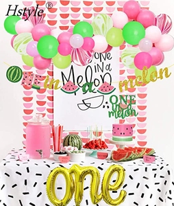 Anguria 1st Forniture Festa di Compleanno di Un in un Melone Banner Cake Topper Anguria Palloncino Ghirlanda per <span class=keywords><strong>la</strong></span> Ragazza 1st Compleanno ST483 - Product Image 2