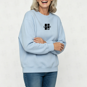 Sudadera Personalizada con Logotipo, Cuello Redondo, de Algodón y Poliéster Premium - Product Image 6
