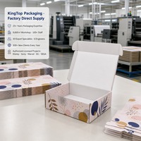 Kotak Hadiah Lipat Warna Pink Muda Botani untuk Hadiah, Cetak Kustom, Kokoh, Premium, Grosir, Pasokan Langsung Pabrik