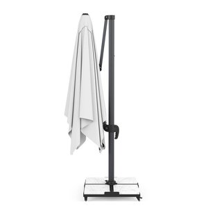 Easy Push and Crank System Patio Paraguas 300x300 cm Base conveniente para uso en exteriores - Product Image 3