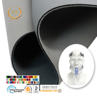 Sangle de Tête Médicale Personnalisée pour CPAP, Tissée, Bicompatible ISO 10993, 3 Couches Composites, Ripstop, Respirante, Mousse PU, Nylon à Mémoire de Forme, pour Vêtements de Sport