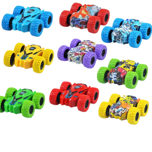 Coche de Juguete de Plástico con Inercia y Acrobacias 3D Mini de la Marca <span class=keywords><strong>YY</strong></span>, Función de Fricción ABS, Escala 1:32, Unisex, para Entretenimiento Infantil - Product Image 4