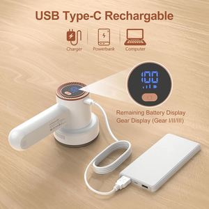 เครื่องกำจัดขนไฟฟ้าแบบชาร์จได้ พกพาสะดวก กันน้ำ IPX5 ใบมีดหมุนได้ ใช้ในบ้าน - Product Image 2