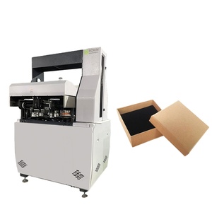 Semi auto rigid box making machine
