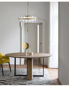 Lustre de Restaurant de conception Simple de lumière pendante en verre moderne nordique pour la décoration de magasin de vêtements de barre disponible <span class=keywords><strong>taille</strong></span> moyenne - Product Image 5