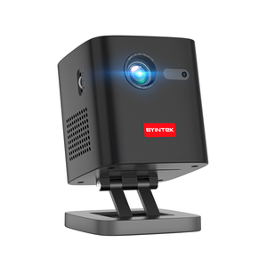Byintek P19 <span class=keywords><strong>Mini</strong></span> Chiếu Với 32GB Bộ Nhớ 380 Lumens Của Nhãn Hiệu Tập Trung 3D Wifi Android 9.0 CE FCC Chứng Nhận Cho Sử Dụng Ngoài Trời - Product Image 1