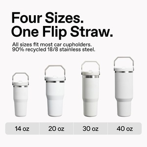 Custom Color for 20/30oz Eco-Friendly Insulated Stainless Steel 304 Vacuum <b>Flask</b> Tumbler Magnetic Lid Top Handle 12-24hr - Product Image 3