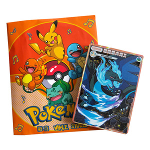 BY Pokemoned Cards Omamori Theme Amulet Bless Shelter Acrylic Booster Box Rainbow Rare <span class=keywords><strong>Totem</strong></span> Bag Charm Merch Bulk Board Games - Product Image 4