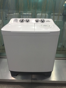 Lavadora Semiautomática de Doble Capa con Cubierta de Plástico, 500W, 80L, 12kg, Opción de Pulsador, Motor de Aluminio, Doble Tambor - Product Image 6