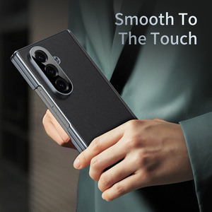 Étui de téléphone portable en cuir PU électro-plaqué de luxe pour Samsung Fold 8 7 3 4 5 6, coque arrière protectrice antichoc - Product Image 5