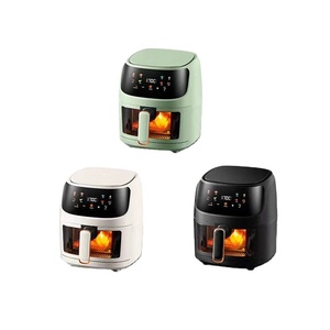 Horno eléctrico multifuncional <span class=keywords><strong>de</strong></span> 6L/7L, contenedor <span class=keywords><strong>de</strong></span> <span class=keywords><strong>aceite</strong></span> desmontable e indicador <span class=keywords><strong>de</strong></span> luz, pantalla LCD doméstica, <span class=keywords><strong>freidora</strong></span> <span class=keywords><strong>de</strong></span> aire a un <span class=keywords><strong>precio</strong></span> - Product Image 1
