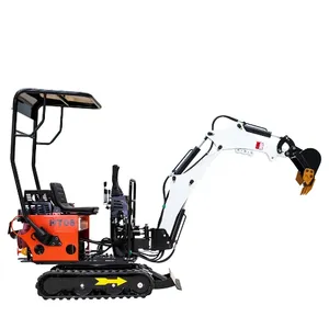 Diskon operasi mudah ekskavator Mini 0.8 Ton 1 Ton 1.2 Ton 1.8 Ton