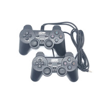 Manette de jeu filaire USB Finera 208 de haute qualité avec moteur de vibration pour PC Joystick
