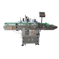 Machine professionnelle de fabrication d'étiquettes à écran tactile automatique à moteur électrique pour bouteilles et canettes, usage pour petites entreprises
