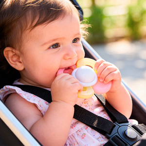 Juguete mordedor con ventosa para bebé, sonajero giratorio para la hora del baño, 0-24 meses, silicona de calidad alimentaria, unisex - Product Image 4