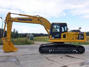 Excavatrice Komatsu PC210LC de 21 tonnes, d'origine japonaise, grande machine de construction lourde, chenilles larges, en promotion - Product Image 2