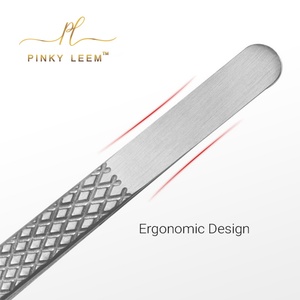 Pince à épiler pour sourcils Pinky leem, extension de cils, pince à épiler à 90 degrés, pince à épiler à pointe en fibre pour extension de cils - Product Image 3
