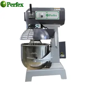 Perfex IP20F Riem/Gear Driven Planetaire Bakken Mixer Elektrische Mixer Machine Roestvrij Staal Voor Bakkerij Mixer 2020