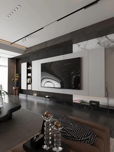 Mobile TV Moderno Minimalista in Legno con Ante Personalizzate <span class=keywords><strong>per</strong></span> Soggiorno - Product Image 3