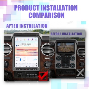 Écran tactile GPS autoradio multimédia lecteur vidéo 12,1 pouces Android 11 pour Ford F250 F350 2009 2010 2011 2012-2015 - Product Image 3