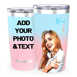 Vaso Térmico Personalizado de 20 oz con Doble Pared y Recubrimiento en Polvo, Taza Aislada al Vacío para Auto, Taza de Café de Acero Inoxidable con Tapa - Product Image 2
