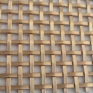 Architectural Exterior Curtain Metal Woven Partition Wall Stainless Steel Decorative <strong>Wire</strong> <strong>Mesh</strong> with Welding for Hanging Panel - Product Image 4