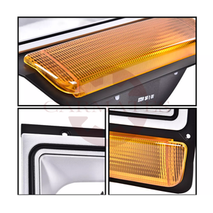 Faros delanteros con bisel con luz de estacionamiento de esquina, lámpara antiniebla para camioneta <span class=keywords><strong>Dodge</strong></span> 1886-1990 4249810 CH2513122 4249811 CH2512122 - Product Image 5