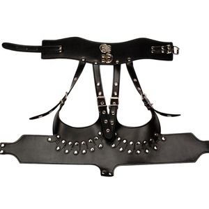 <span class=keywords><strong>Cool</strong></span> jeux pour adultes Bondage Gear robe cou retenue Faux cuir corps harnais sangle Cupless porter des produits de <span class=keywords><strong>sexe</strong></span> - Product Image 1