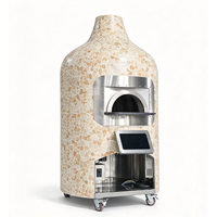 Four à pizza commercial en mosaïque, four à pizza napolitain multi-combustibles (bois, gaz, électrique) pour pizzeria, restaurant, hôtel, restauration