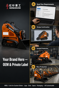 LIVRAISON GRATUITE CE EPA ISO Mini-chargeuse sur pneus télécommandée 75 CV <span class=keywords><strong>Moteur</strong></span> Diesel 1000 kg avec lame de bouteur - Product Image 6