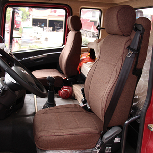 GANE Luxury <span class=keywords><strong>Design</strong></span> Exclusive Full Surround Fabric Breathable Linen Truck Seat Cover Adapté aux housses de siège de camion 2 places - Product Image 2