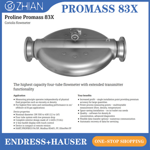 เครื่องวัดอัตราการไหลแบบโคริโอลิส Endress+Hauser Proline Promass 83X ขนาด DN300-400 แบบ 4 ท่อ ความจุสูง สำหรับน้ำมันและก๊าซ - Product Image 2