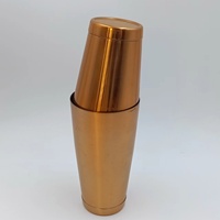 Accessoires de Bar à vin durables en acier inoxydable, Shaker de Cocktail Boston pour fête
