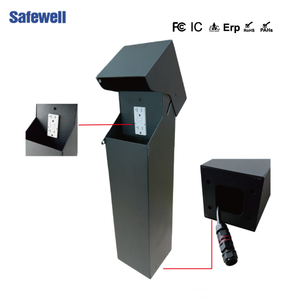Pedestal de alimentación para exteriores a prueba de agua con toma nominal IP68 Estación eléctrica resistente a la intemperie para uso en jardín y exterior - Product Image 3