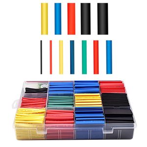 Kit de tubes thermorétractables colorés – Ensemble de bricolage pour la maison – Isolation pour électriciens - Product Image 1
