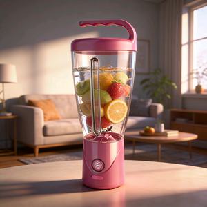 Licuadora Portátil de 1000 ml para Exteriores, Mini Licuadora con Carga USB, Mezcladora Personal Libre de BPA para Batidos, Smoothies, Gimnasio y Hogar - Product Image 1