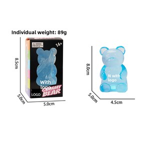 Juguete Antiestrés de Maltosa para Apretar y Estirar, Juguete de Rebote Lento, Cubos Antiestrés en Varios Estilos - Product Image 5