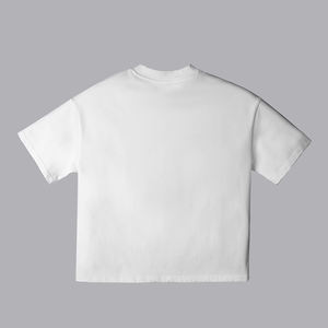 เสื้อยืดโอเวอร์ไซส์ทรงบ็อกซี่ผ้าคอตตอนหนา 100% น้ำหนัก 275 กรัม พิมพ์ลายโลโก้สตรีทแวร์คุณภาพสูง แขนสั้น คอปก สำหรับผู้ชาย - Product Image 2