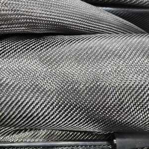 Ligero 3K Sarga de fibra de carbono tela 240gsm tejido Technics para marcos de drones componentes aeroespaciales bolsas coches zapatos - Product Image 5