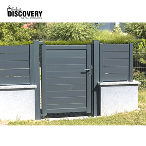 Cancelli e Recinzioni in Alluminio e Acciaio per Vialetti, Cancello Principale a Doppia Anta in Ferro Battuto, Ultimi Design di Cancelli e Recinzioni - Product Image 2