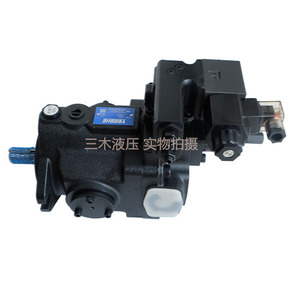 Bomba Hidráulica de Desplazamiento Variable YUKEN V23F4RF 350 Bar, Cuerpo de Hierro Fundido, 1 Etapa, Fabricada en Taiwán - Product Image 2