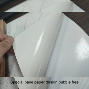 Buona qualità in marmo grigio adesivo da cucina in PVC carta da parati autoadesiva rotoli di <span class=keywords><strong>pietra</strong></span> vinile rivestimento murale per arredamento d'interni - Product Image 2