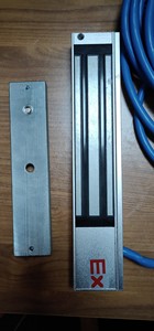 Sistema de Control de Acceso Personalizado, Cerradura Electromagnética a Prueba de Explosiones, Fuerza de Retención de 600 lb (280 kg), Cerradura Magnética para Puertas de Madera y Metal - Product Image 5