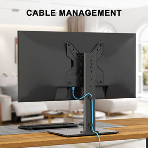 <span class=keywords><strong>TS205</strong></span> 17 "-43" 40kg Ajuste de altura económico Soporte de mesa de TV Base de soporte de montaje de televisión de escritorio universal - Product Image 5