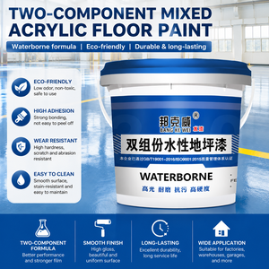 Pintura Acrílica Industrial para Pisos a Base de Agua, Revestimiento Antideslizante Duradero para Pisos de Fábrica - Product Image 1