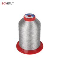 Hilo Conductor Antiestático de Fibra de Carbono 100D/3 para Coser